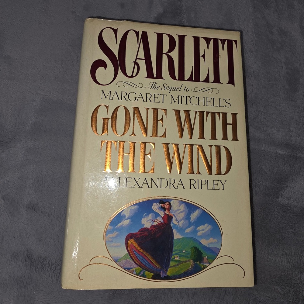 Scarlett‎ Alexandra Ripley Gone With The Wind Sequel 1st Edition Hardcover 1991